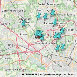 Mappa Via Risorgimento, 20021 Bollate MI, Italia (3.43571)