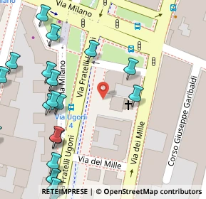 Mappa Via dei Mille, 25126 Brescia BS, Italia (0.08889)