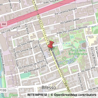 Mappa Via G. Marconi, 38, 20091 Bresso, Milano (Lombardia)