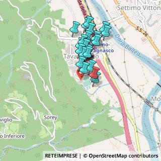 Mappa Via Quassolo, 10010 Tavagnasco TO, Italia (0.35769)