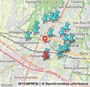 Mappa Viale Caduti del Lavoro, 25082 Botticino BS, Italia (1.642)