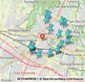 Mappa Viale Caduti del Lavoro, 25082 Botticino BS, Italia (1.7175)