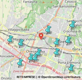 Mappa Viale Caduti del Lavoro, 25082 Botticino BS, Italia (2.40417)