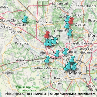 Mappa Via Postumia, 20017 Rho MI, Italia (7.62722)
