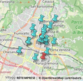 Mappa Vicolo Angelo, 25122 Brescia BS, Italia (1.16474)