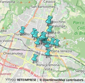 Mappa Vicolo Angelo, 25122 Brescia BS, Italia (1.00188)