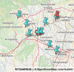 Mappa Via Adamello, 36040 Torri di Quartesolo VI, Italia (12.11273)
