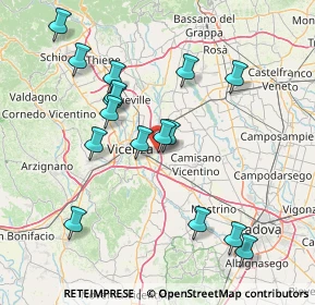 Mappa Via Adamello, 36040 Torri di Quartesolo VI, Italia (15.53188)