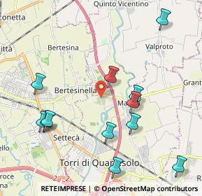 Mappa Via Adamello, 36040 Torri di Quartesolo VI, Italia (2.30583)