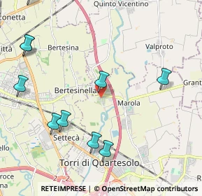 Mappa Via Monte Adamello, 36040 Torri di Quartesolo VI, Italia (2.89417)