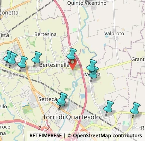 Mappa Via Monte Adamello, 36040 Torri di Quartesolo VI, Italia (2.55923)