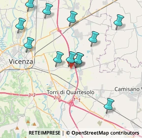 Mappa Via Adamello, 36040 Torri di Quartesolo VI, Italia (4.13)