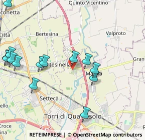 Mappa Via Monte Carso, 36040 Torri di Quartesolo VI, Italia (2.43429)