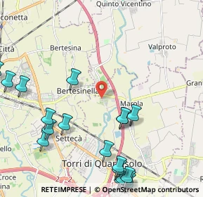 Mappa Via Monte Carso, 36040 Torri di Quartesolo VI, Italia (2.878)