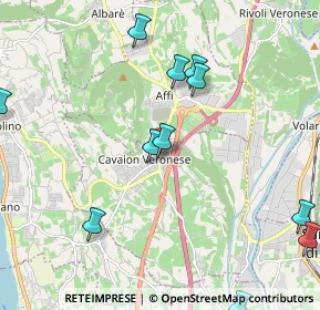 Mappa Via Pozzo dell'Amore, 37010 Cavaion Veronese VR, Italia (2.49545)