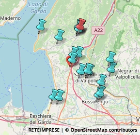 Mappa Via Pozzo dell'Amore, 37010 Cavaion Veronese VR, Italia (6.5285)