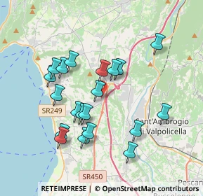 Mappa Via Pozzo dell'Amore, 37010 Cavaion Veronese VR, Italia (3.477)