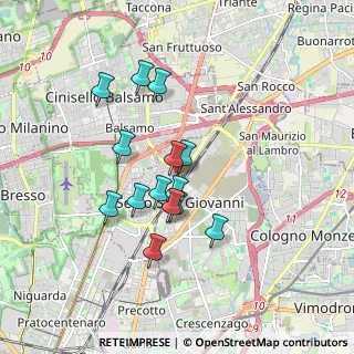 Mappa Viale Antonio Gramsci, 20099 Sesto San Giovanni MI, Italia (1.44929)