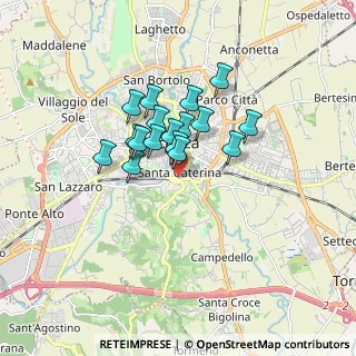 Mappa Viale Risorgimento Nazionale, 36100 Vicenza VI, Italia (1.18941)