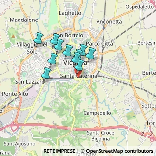 Mappa Viale Risorgimento Nazionale, 36100 Vicenza VI, Italia (1.36818)