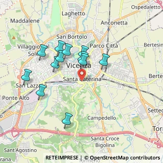 Mappa Viale Risorgimento Nazionale, 36100 Vicenza VI, Italia (1.71083)