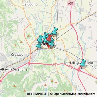 Mappa Viale Risorgimento Nazionale, 36100 Vicenza VI, Italia (1.67727)