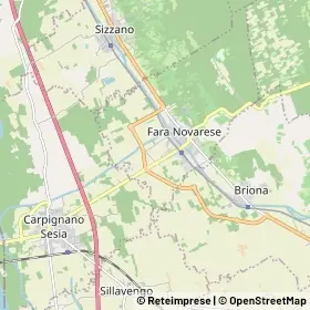 Mappa Fara Novarese