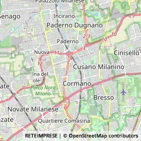 Mappa Paderno Dugnano