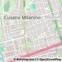 Hartă Cusano Milanino