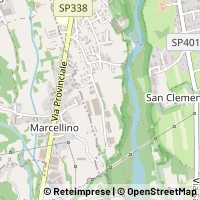 Mapa Occhieppo Inferiore
