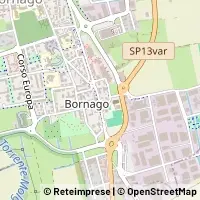 Map Pessano con Bornago