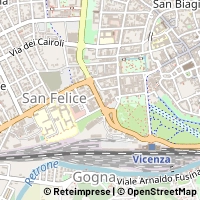 Mapa Vicenza