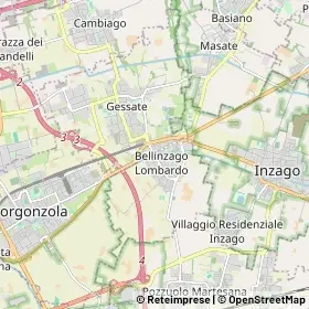 Mappa Bellinzago Lombardo