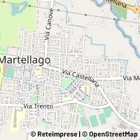 Térkép Martellago