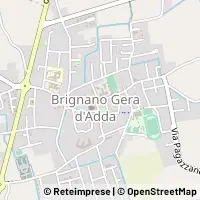 Map Brignano Gera d'Adda