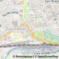 Hartă Vicenza
