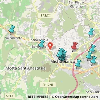 Mappa Via Erba Bianche Ficarelli, 95045 Misterbianco CT, Italia (2.5)