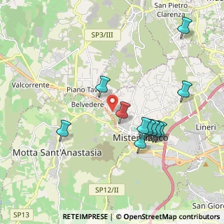 Mappa Via Erba Bianche Ficarelli, 95045 Misterbianco CT, Italia (2.15727)