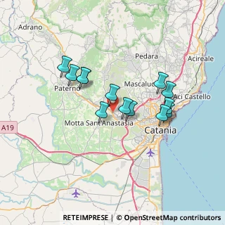 Mappa Via Erba Bianche Ficarelli, 95045 Misterbianco CT, Italia (6.63)