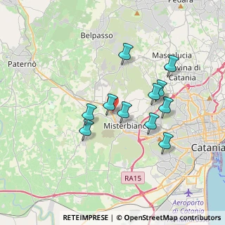 Mappa Via Erba Bianche Ficarelli, 95045 Misterbianco CT, Italia (3.50636)