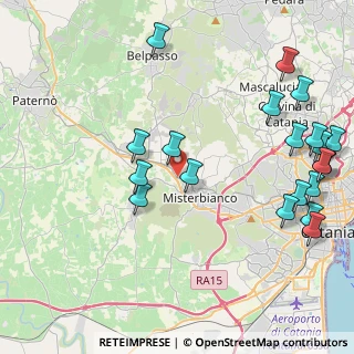 Mappa Via Erba Bianche Ficarelli, 95045 Misterbianco CT, Italia (5.941)