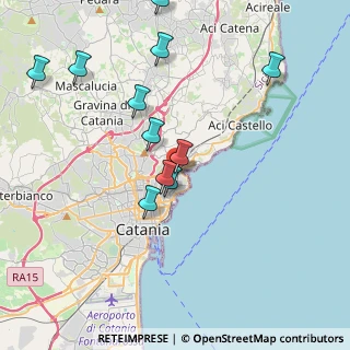 Mappa Via de Caro, 95126 Catania CT, Italia (4.57727)