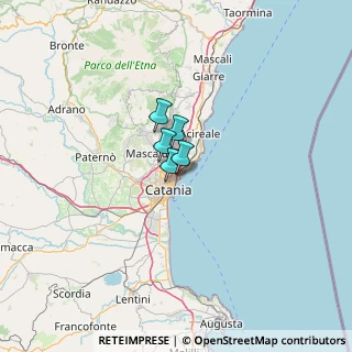 Mappa Via de Caro, 95126 Catania CT, Italia (34.55556)