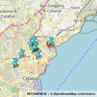 Mappa Via Fiume, 95126 Catania CT, Italia (2.07)