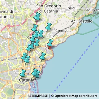 Mappa Piazza Ognina, 95126 Catania CT, Italia (2.25235)