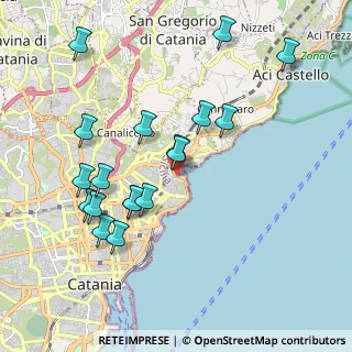 Mappa Vico Testa, 95126 Catania CT, Italia (2.26444)