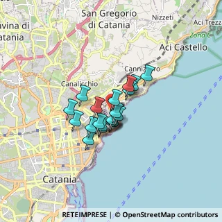 Mappa Vico Testa, 95126 Catania CT, Italia (1.15)