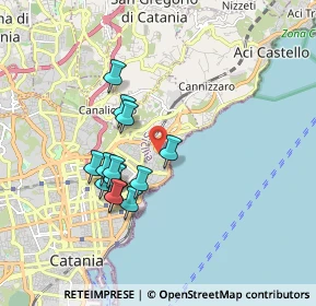 Mappa Vico Testa, 95126 Catania CT, Italia (1.725)