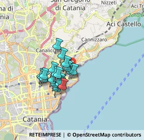 Mappa Vico Testa, 95126 Catania CT, Italia (1.374)