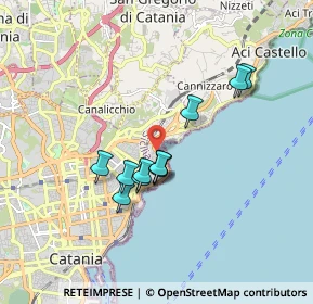 Mappa Vico Testa, 95126 Catania CT, Italia (1.57182)